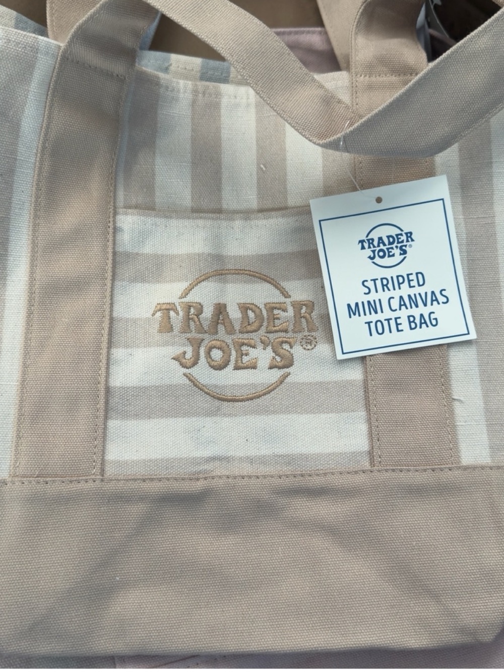 NWT Trader Joe’s Mini Tote